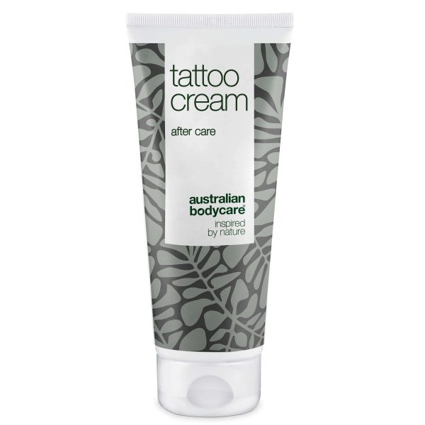 Tattoo Creme - Fugter, beroliger og bevarer farven â Tattoo Creme med Panthenol og Ricinusolie fugter, beskytter og plejer både nye og gamle tatoveringer. Holder farverne friske. - 1 stk.